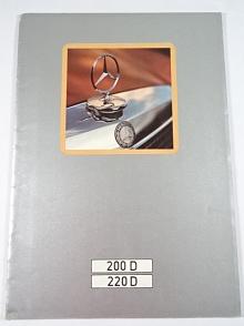 Mercedes - Benz - 200 D, 220 D - 1972 - prospekt