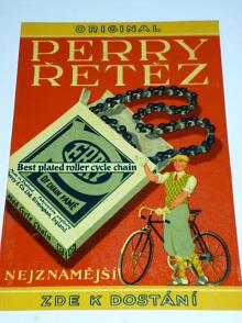 Perry řetěz - reklama - plakát na sklo