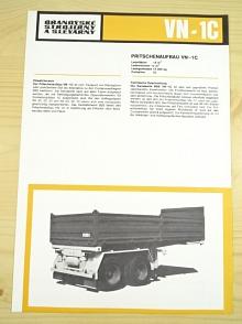 BSS - VN-1C - Pritschenaufbau - prospekt - 1970