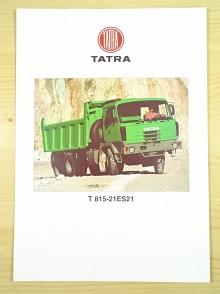 Tatra T 815-21ES21 30 230 6x6.2 - prospekt