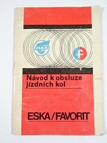 ESKA, Favorit  - návod k obsluze jízdních kol