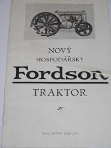 Ford - nový hospodářský traktor Fordson - 1929 - prospekt