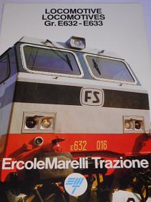 ErcoleMarelli Trazione - locomotive Gr. E632 - E633 - prospekt