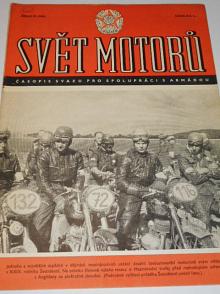 Svět motorů - číslo 184 (22), ročník VIII. - 1954 - šestidenní...