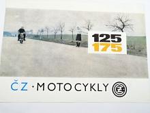 ČZ 125/476, 175/477 Sport, 175/482 Trail, Cocy - prospekt