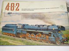 Škoda, ČKD - Katalog von Dampflokomotiven - 1956 - Strojexport - parní lokomotivy, prospekt