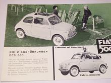 Fiat 500 - prospekt