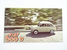Fiat 600 D - prospekt