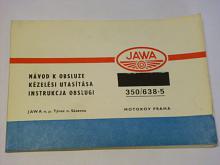 JAWA 350/638-5 - návod k obsluze - 1984