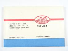 JAWA 350/638-5 - návod k obsluze - 1984
