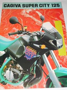 Cagiva super city 125 - prospekt