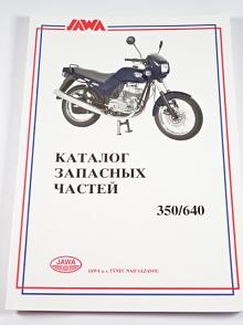 JAWA 350/640 - 1995 - katalog náhradních dílů