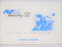 Dandy 50 - návod k obsluze - 1998 - Moto Union - Jawa