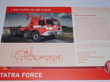 Tatra Force - T 815-731R99 38 325 8x8.1R - nákový nakladač 8x8 - prospekt