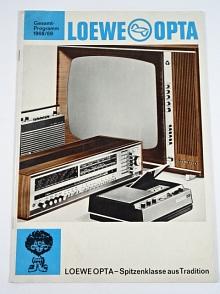Loewe Opta - Gesamt - Program 1968/69