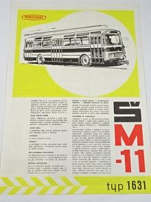 Karosa - autobus ŠM-11 typ 1631 - prospekt