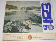 Tatra, n. p. Kopřivnice - stolní kalendář - 1967