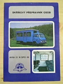 Avia 31 N SPO-M skříňový přepravník osob - prospekt