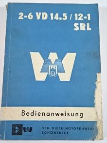 2-6 VD 14,5/12-1 SRL - Bedienanweisung - 1969