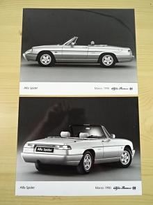 Alfa Romeo - Alfa 75, 33, 164, Spider - fotografie - 1990