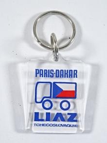 Paris - Dakar - LIAZ Tchecoslovaquie - přívěsek na klíče