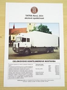 Tatra 815 - celokovová kontejnerová nástavba - prospekt - Tatra Nový Jičín