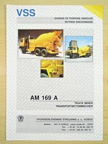 Tatra 815 AM 169 A - Truck Mixer - Transportbetonmischer - prospekt - VSS Košice