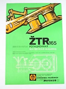 ŽTR 165 - prospekt - Agrostroj Pelhřimov - Motokov