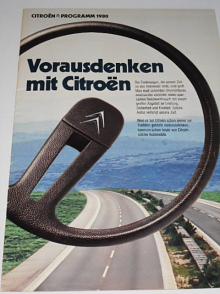 Citroën - Programm 1980 - Citroën GSA, CX, 2 CV, Dyane, LNA, Visa, GS - prospekt