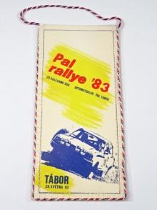 Pal rallye 1983 - ZO Svazarm ČSR Automotoklub Pal Tábor - 28. 5. 1983 - vlaječka