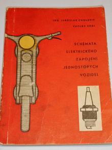 Schémata elektrického zapojení jednostopých vozidel - 1968 - Jaroslav Cholevík - Václav Král