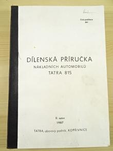 Tatra 815 - dílenská příručka - 1987