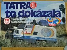 Tatra 815 GTC - 1990 - plakát - Tatra to dokázala