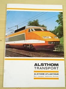 Alsthom Atlantique - SNCF - TGV - soubor prospektů