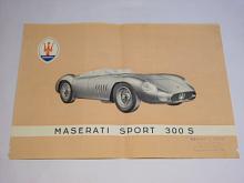 Maserati sport 300 S - 1957 - prospekt