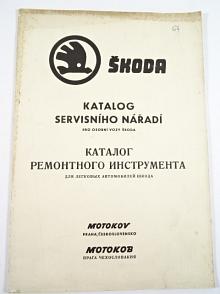 Škoda - katalog servisního nářadí pro osobní vozy - 1959 - Škoda 440, 445, 450, Octavia, Felicia, 1201