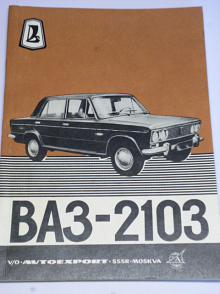 VAZ - 2103 (LADA) - návod k provozu a obsluze - 1974