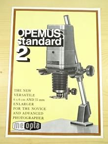 Opemus standard 2 - Meopta - prospekt