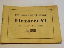 Meopta - fotografický přístroj Flexaret VI - popis a návod