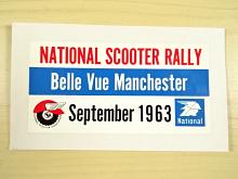 National Scooter Rally - Belle Vue Manchester - September 1963 - obtisk