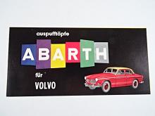Auspufftöpfe Abarth für Volvo - prospekt
