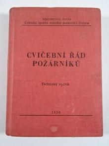 Cvičební řád požárníků - Technický výcvik - 1956