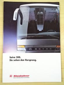 Kässbohrer - Setra 300 - Sie sehen den Vorsprung - prospekt - 1993