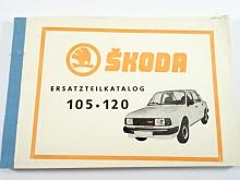 Škoda 105, 120 - Ersatzteilkatalog - 1983