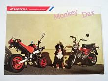 Honda Monkey ZB 50 - Dax ST 50 -prospekt - 1988