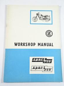 ČZ Sport 250/471, 350/472 - Workshop Manual - 1976