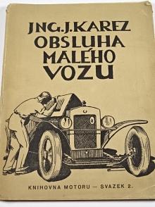 Obsluha malého vozu - Jaroslav Karez - 1927
