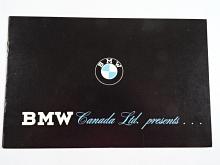BMW Canada Ltd. presents... BMW V-8 Line - BMW 700 Sports Coupé - BMW 600 - BMW Motorcycles - prospekt - 1951