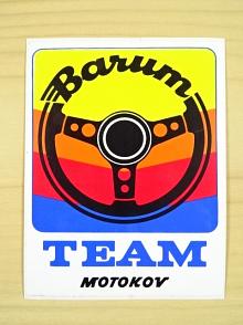 Barum Team Motokov - samolepka