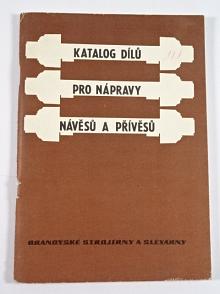 BSS - katalog dílů pro nápravy návěsů a přívěsů - 1980